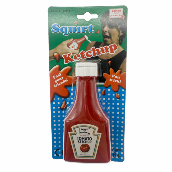 Stříkací ketchup v lahvi