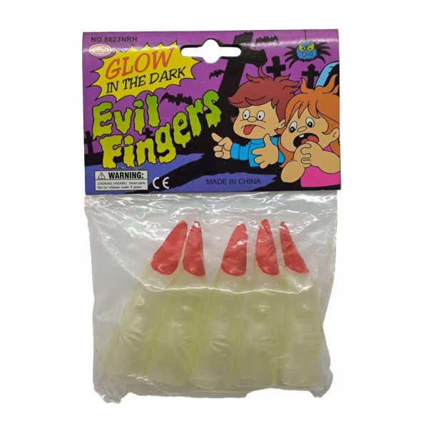 Ďáblovy prsty svítící ve tmě v sáčku 5 ks