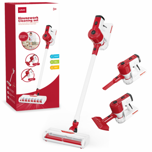 Dětský tyčový vysavač 3 v 1