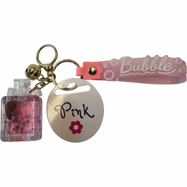 Přívěsek na klíče lahvička