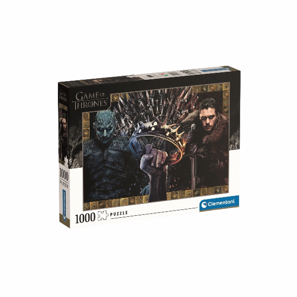 Clementoni - Puzzle 1000 Hra o trůny: Koruna