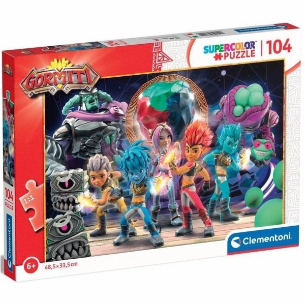 Clementoni - Puzzle 104 Gormiti