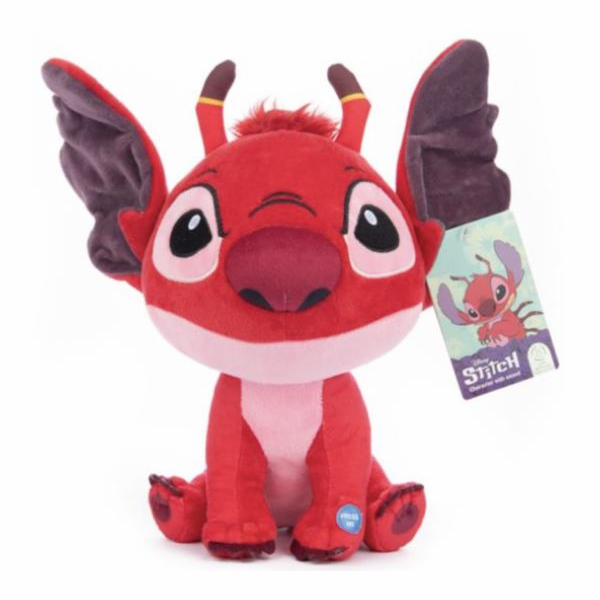 Plyšový LEROY STITCH červený se zvukem 20 cm