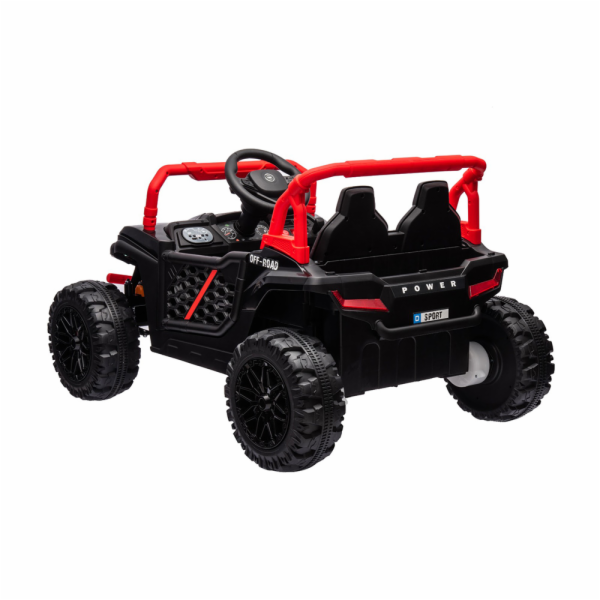 Dětské elektrická Bugina UTV červená + dálkový ovladač