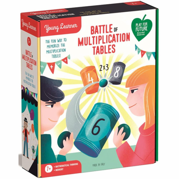 Clementoni - Hra Bitva násobilek