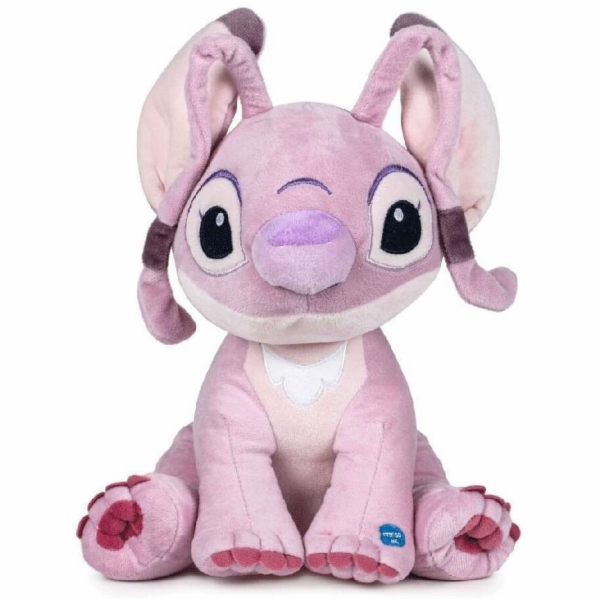 Plyšový ANGEL STITCH růžový se zvukem 20 cm