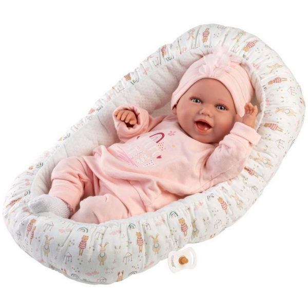 Llorens 74122 Panenka smějící se Mimi 42 cm s kokonem