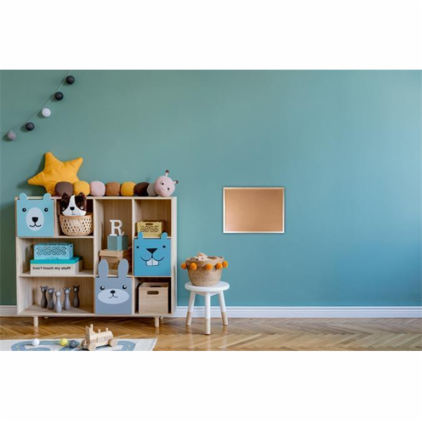 VICTORIA Korková tabule, 30x40cm, dřevěný rám