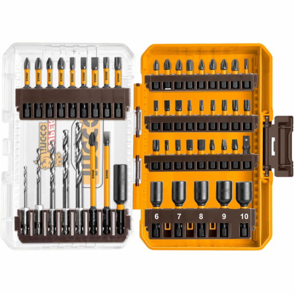 Ingco sada bitů 49 ks 