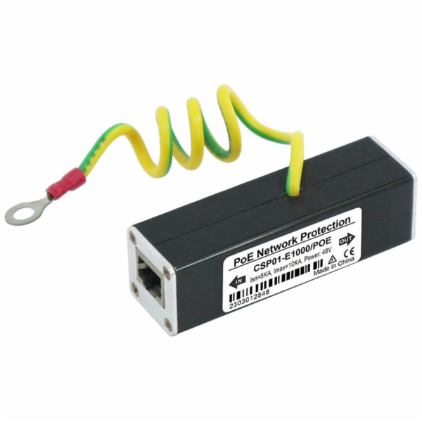 XtendLan Přepěťová ochrana UTP vedení s PoE, 100Mbit, zap...