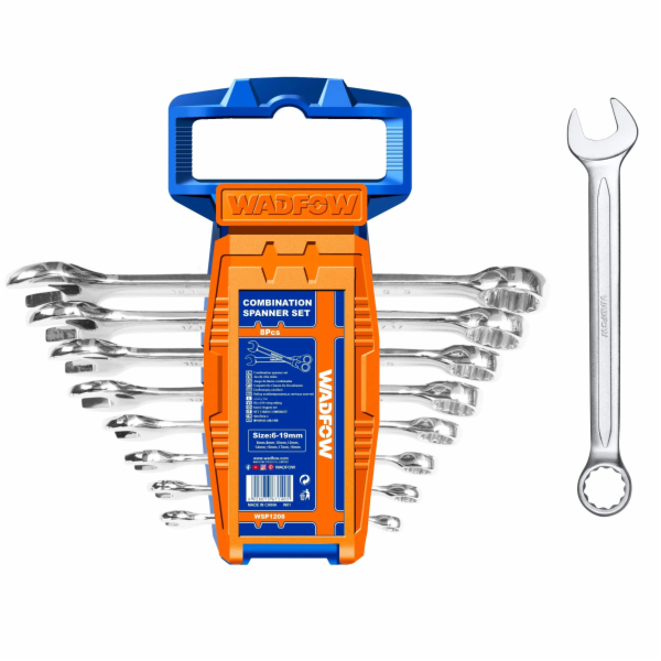 Wadfow Klíč očkoplochý sada 8ks