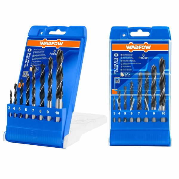 Wadfow Vrták do dřeva sada 8ks