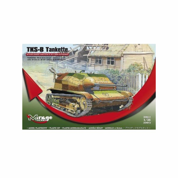 Mirage Plastikový model tanku TKS-B