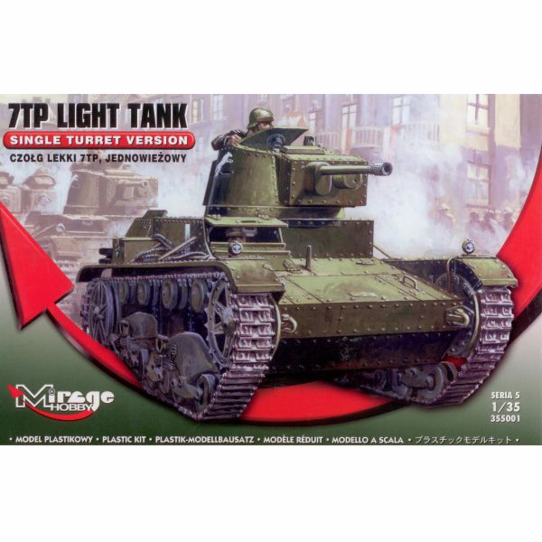 Mirage Lehký tank 7TP s jednou věží