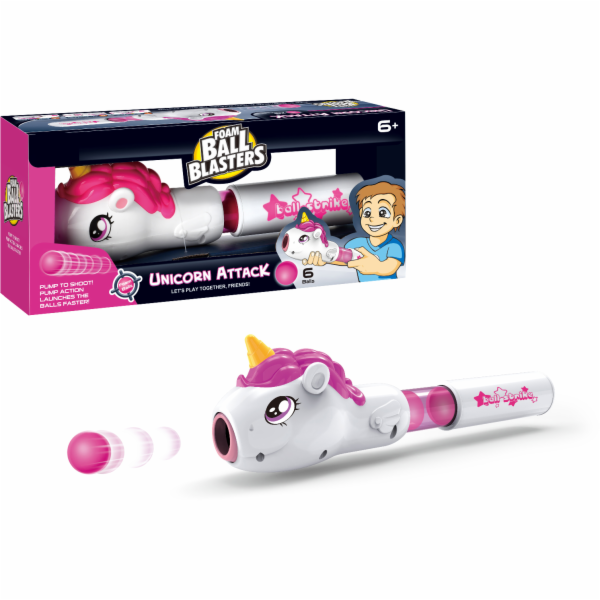 Airsoftová zbraň Jednorožec se 6 míčky