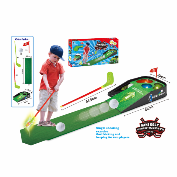 Mini golfový set s efekty