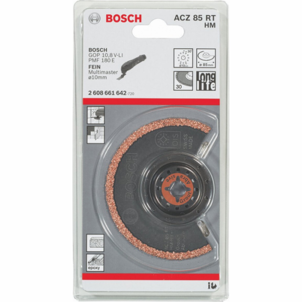 Kotouč segmentový Bosch HM-RIFF ACZ85RT 85mm 2609256952
