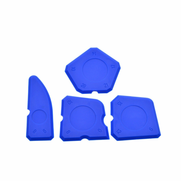 GEKO Silikonová stěrka, sada 4ks GEKO