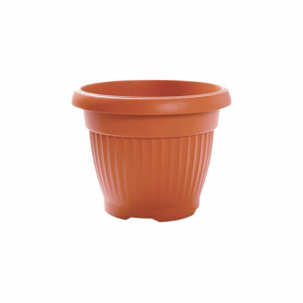 Hrnec Prosperplast Terra Nova DCE40, O 40 cm, hnědý