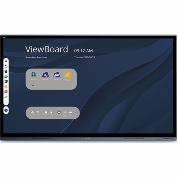 ViewSonic Flat Touch Display IFP8662/ 86"/ UHD / 16/7 /40...