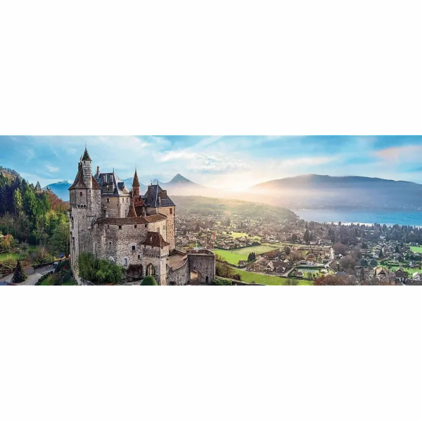 Trefl Puzzle 1000 dílků Panorama Castle Menthon France