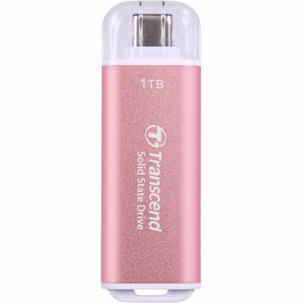 Pendrive Transcend SSD USB-C 1TB EXT. PINK/TS1TESD300P TR...