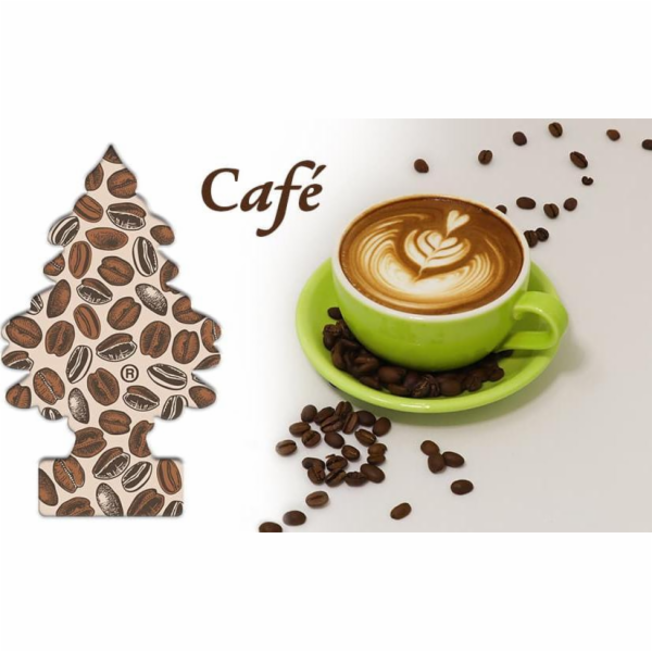 Osvěžovač vzduchu do auta Wunder-Baum Cafe