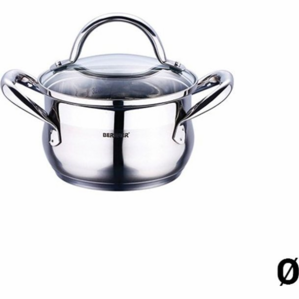 Kastrol s poklicí 24 cm Gourmet BG-6508