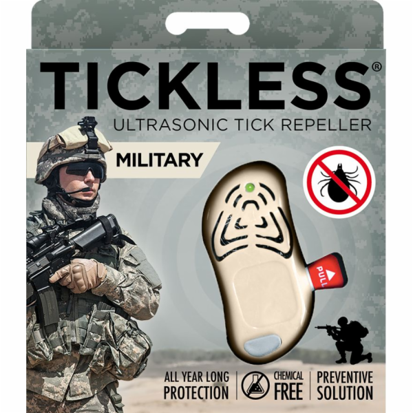 TICKLESS® MILITARY Ultrazvukový odpuzovač klíšťat a blech...