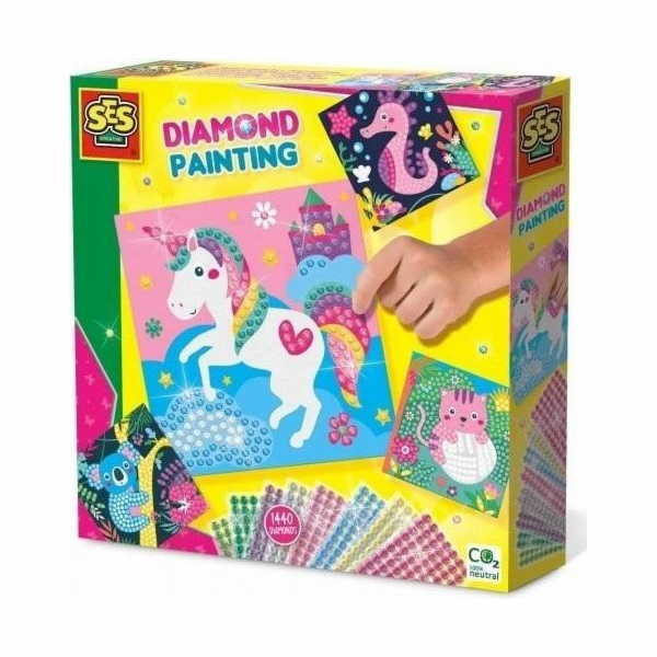 Mozaiková diamantová malba SES Creative 14701