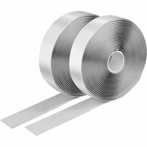  Sada samolepicích stahovacích pásek, 5 m, černá