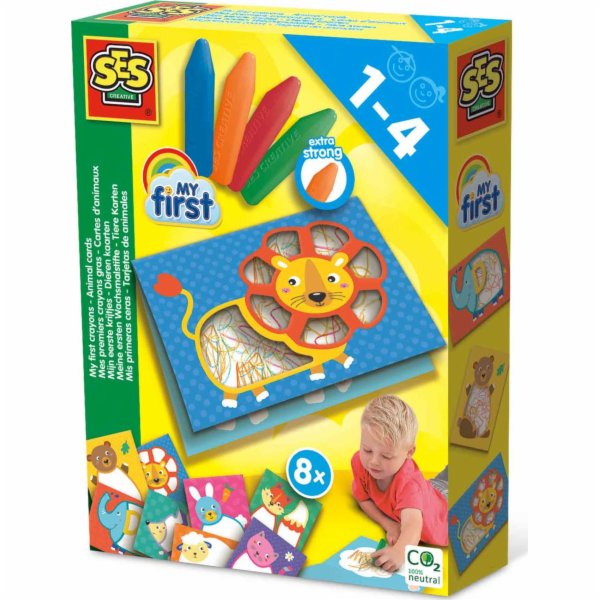 Kreativní sada SES Creative Moje první pastelky 14404