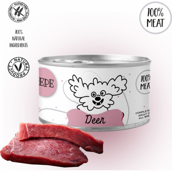 PAKA ZWIERZAKA Pepe Goat - vlhké krmivo pro psy - 400g