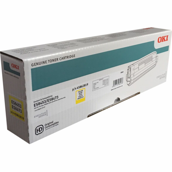 OKI Toner Yellow - ES8453/ES8473