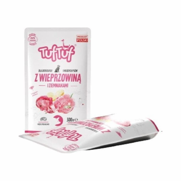 TUF TUF with pork and potatoes - vlhké krmivo pro psy - 300g