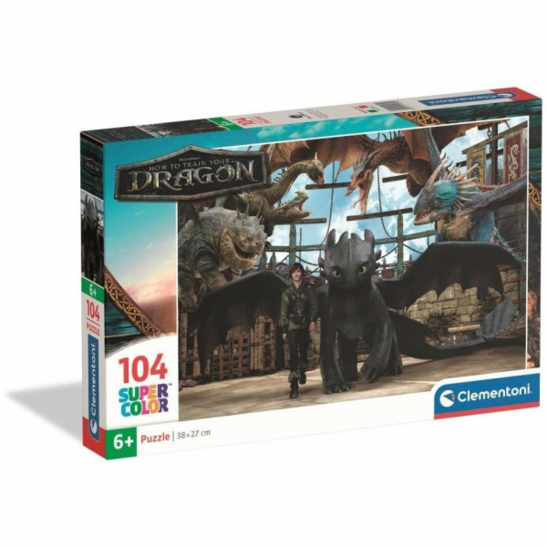 Delione Clementoni Super Color Dragon 25079, 38x 27, 104 d