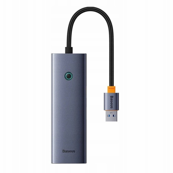 Rozbočovač 4v1 Baseus UltraJoy USB-A na USB 3.0 + RJ45 (v...