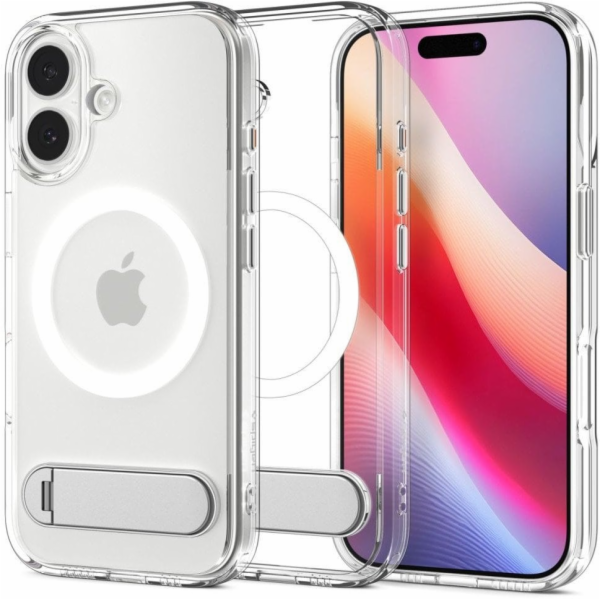 Spigen Ultra Hybrid S MagSafe, clear white - iPhone 17