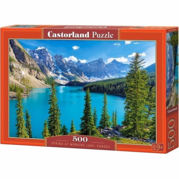 Castor Puzzle Moraine Lake Canada 500 dílků