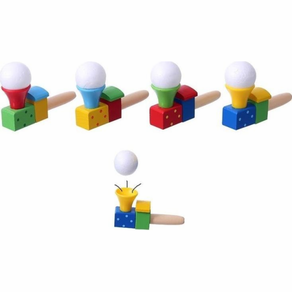 ASKATO Dřevěná lokomotivní foukací trubka