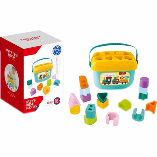 ASKATO Třídicí kbelík s bloky