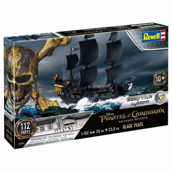 Revell EasyClick Black Pearl 1:150 Model lodi