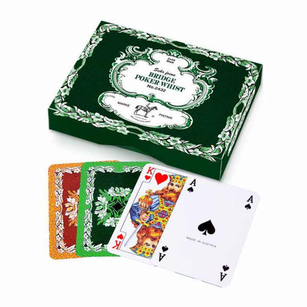 Piatnik Standardní karty s dubovými listy, 2 balíčky