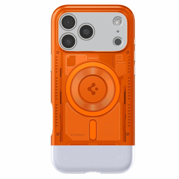 Spigen Classic C1 MagSafe, tangerine - iPhone 17 Pro Max