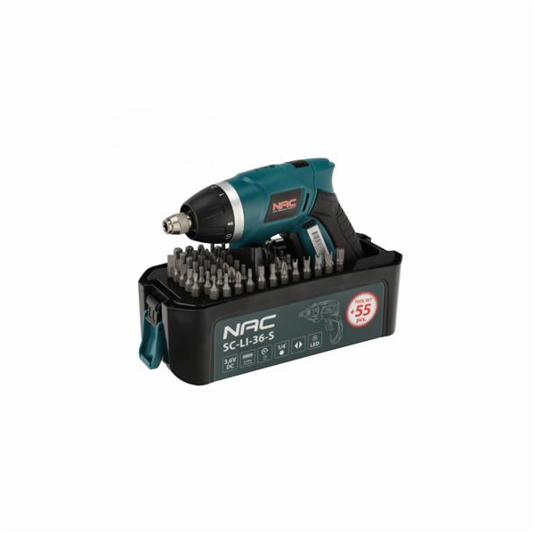 Aku šroubovák NAC SC-LI-36-S 
