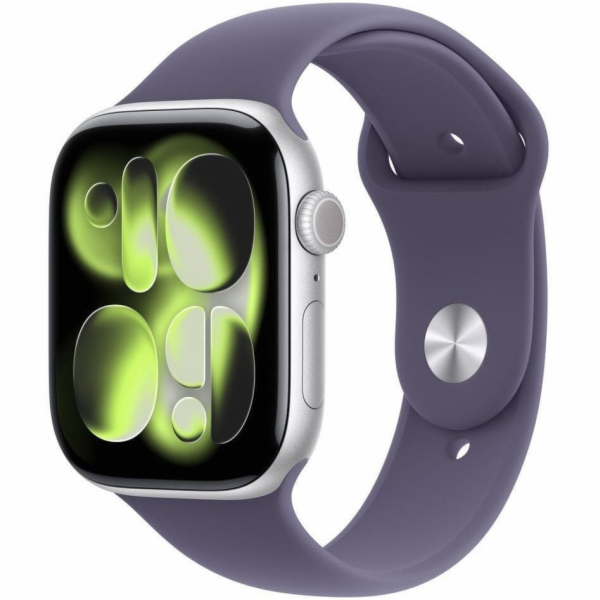 Chytré hodinky Apple Watch Series 11 GPS 46 mm stříbrné, M/L