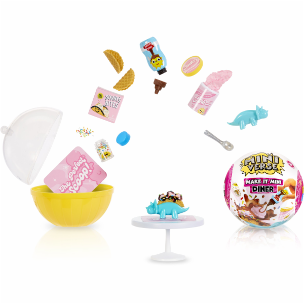 Minifigurky z Miniverse - Mix jídla