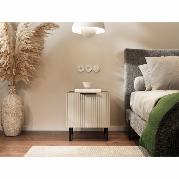 Cama ALMERA 5903815011719 noční stolek Barva kašmíru, vla...