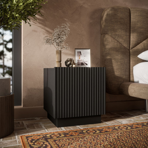 Cama LIVERTI 5903815010590 noční stolek Černá