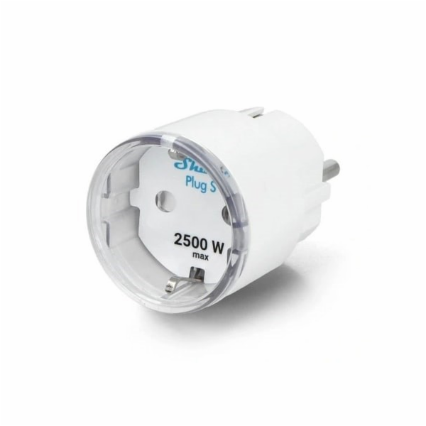 Shelly Wave Plug S – inteligentní zásuvka Z-Wave 800, bílá
